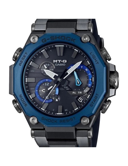 solar radiocontrol Bluetooth hombre Casio G-Shock MTG-B2000B-1A2JF JDM 51mm hecho en Japón zafiro