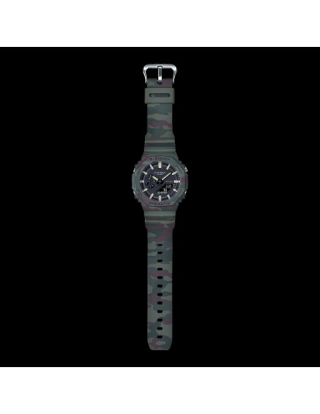 Casio G-Shock GAE-2100WE-3AJR JDM 45.4mm 200m WR resistente a los golpes + correa extra Cordura