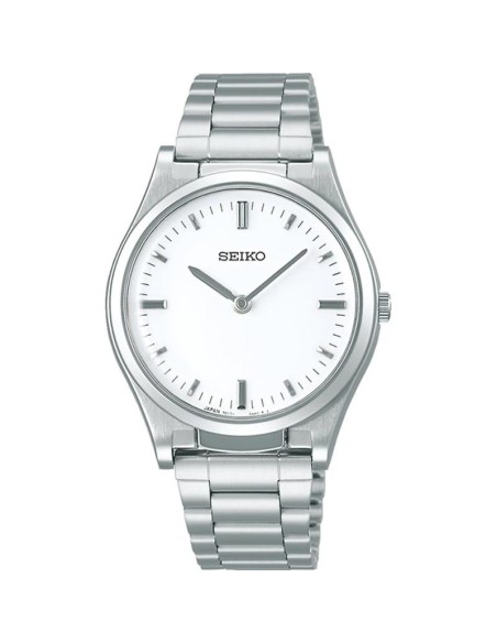 cuarzo unisex Táctil  Seiko SQBR019 (ideal para invidentes o personas con dificultades visión)  JDM 36mm  cal. 7C17