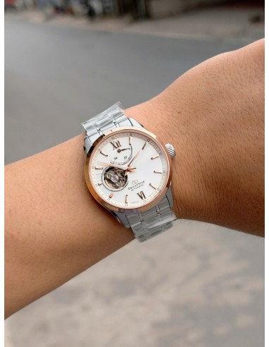 automático hombre Orient Star Contemporary Semi-Skeleton RK-AT0023S JDM 39.3mm 100m  zafiro