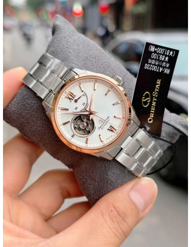 automático hombre Orient Star Contemporary Semi-Skeleton RK-AT0023S JDM 39.3mm 100m  zafiro