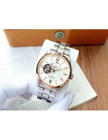 automático hombre Orient Star Contemporary Semi-Skeleton RK-AT0023S JDM 39.3mm 100m  zafiro