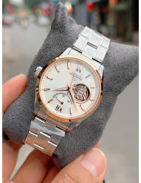 automático hombre Orient Star Contemporary Semi-Skeleton RK-AT0023S JDM 39.3mm 100m  zafiro