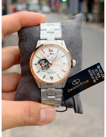 automático hombre Orient Star Contemporary Semi-Skeleton RK-AT0023S JDM 39.3mm 100m  zafiro