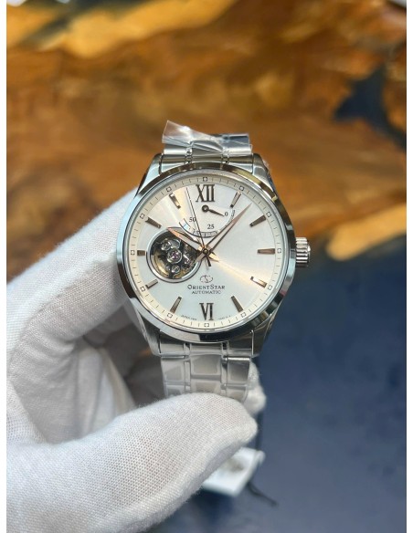 automático hombre Orient Star Contemporary Skeleton RK-AT0024S JDM 39.3mm 100m zafiro