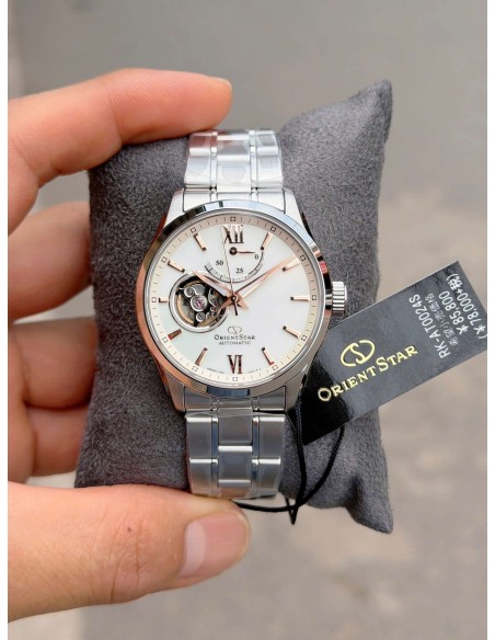 automático hombre Orient Star Contemporary Skeleton RK-AT0024S JDM 39.3mm 100m zafiro