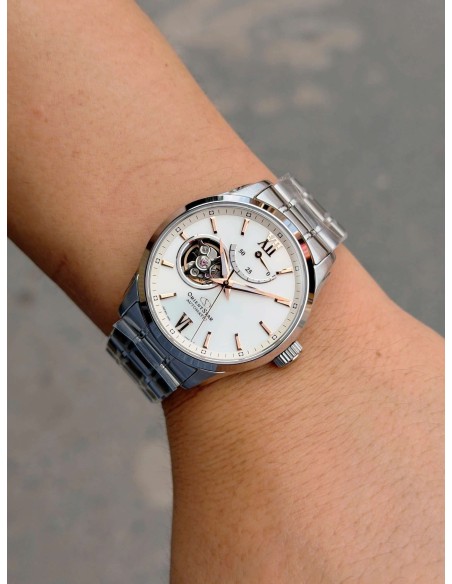 automático hombre Orient Star Contemporary Skeleton RK-AT0024S JDM 39.3mm 100m zafiro