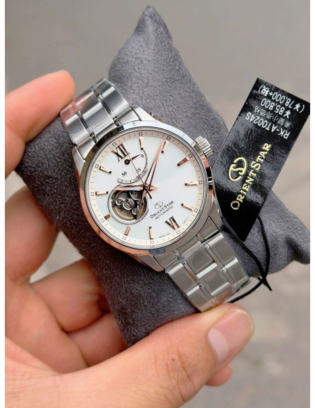 automático hombre Orient Star Contemporary Skeleton RK-AT0024S JDM 39.3mm 100m zafiro
