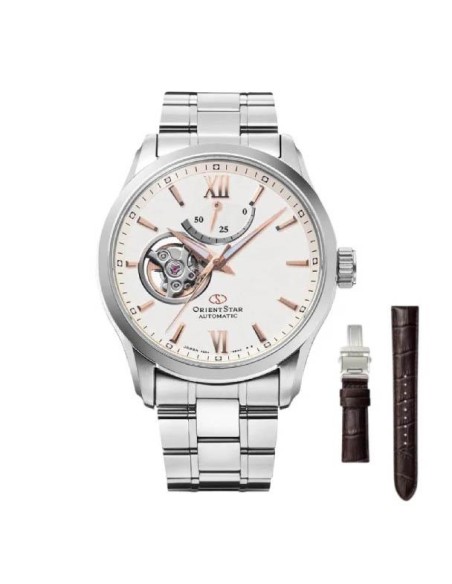 automático hombre Orient Star Contemporary Skeleton RK-AT0024S JDM 39.3mm 100m zafiro