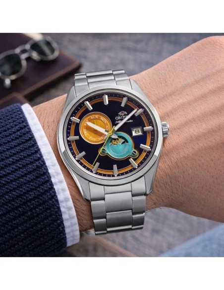 automático hombre Orient Stretto Day & Night Ocean Sunrise RN-AK0316L  JDM Limited Edition 41.5mm