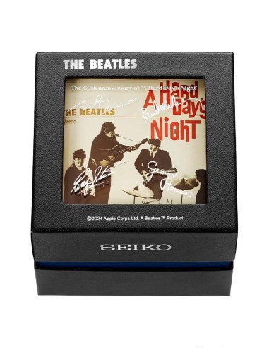 Seiko THE BEATLES A Hard Day's Night JDM Limited Edition 60 aniversario 35mm hecho en Japón