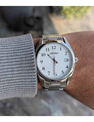 cuarzo hombre Seiko Discover More SUR459P1 40.2mm 100m WR cristal de zafiro