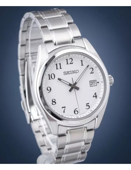 cuarzo hombre Seiko Discover More SUR459P1 40.2mm 100m WR cristal de zafiro