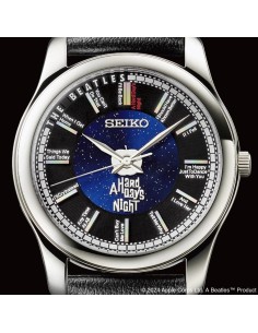 unisex Seiko THE BEATLES A Hard Day's Night JDM Limited Edition 60 aniversario 35mm hecho en Japón