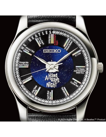 unisex Seiko THE BEATLES A Hard Day's Night JDM Limited Edition 60 aniversario 35mm hecho en Japón