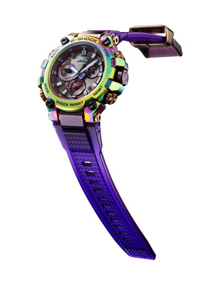 solar radiocontrol Bluetooth Casio G-Shock Aurora Rainbow MTG-B3000PRB-1AJR JDM
