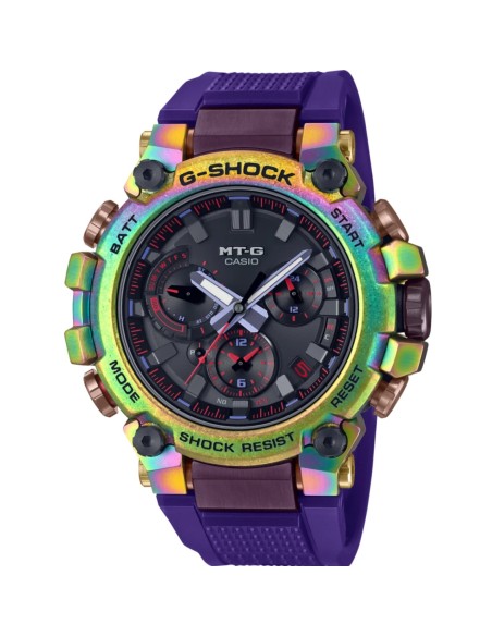 solar radiocontrol Bluetooth Casio G-Shock Aurora Rainbow MTG-B3000PRB-1AJR JDM