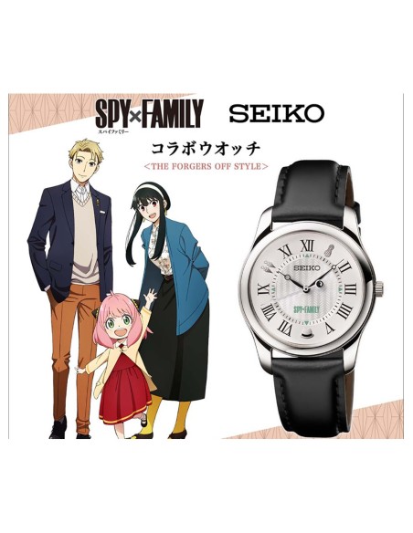 unisex cuarzo SEIKO × SPY × FAMILY THE FORGERS OFF STYLE Limited Edition Made in Japan 35mm