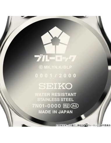 unisex cuarzo Seiko BLUE LOCK Rin Itoshi JDM 35mm hecho en Japón
