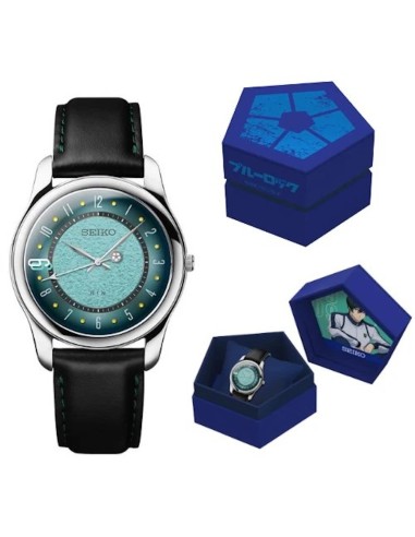 unisex cuarzo Seiko BLUE LOCK Rin Itoshi JDM 35mm hecho en Japón