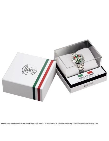 Seiko Lancia Stratos 50th Anniversary JDM 39.8mm hecho en Japón 100m