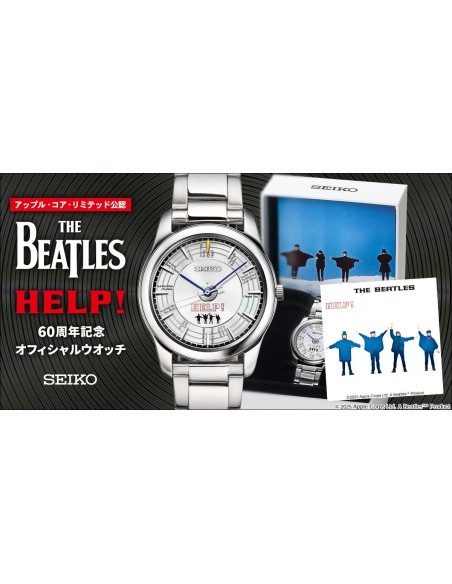 unisex Seiko THE BEATLES HELP! JDM 35mm Limited Edition hecho en Japón