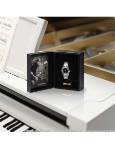 cuarzo Seiko John Lennon JDM Limited Edition hecho en Japón 35mm correa de acero 2