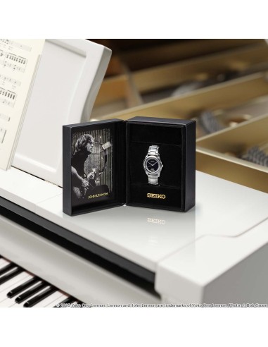 cuarzo Seiko John Lennon JDM Limited Edition hecho en Japón 35mm correa de acero