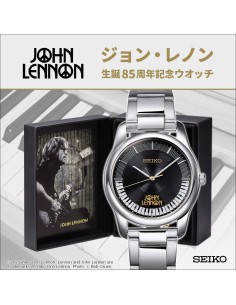 cuarzo Seiko John Lennon JDM Limited Edition hecho en Japón 35mm correa de acero