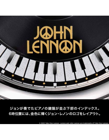 cuarzo Seiko John Lennon JDM Limited Edition hecho en Japón 35mm correa de acero