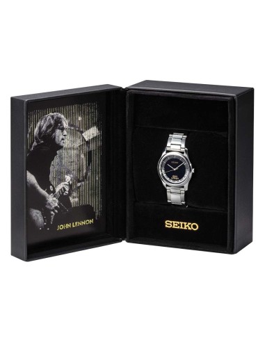 cuarzo Seiko John Lennon JDM Limited Edition hecho en Japón 35mm correa de acero