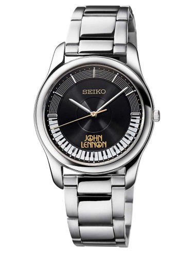 cuarzo Seiko John Lennon JDM Limited Edition hecho en Japón 35mm correa de acero
