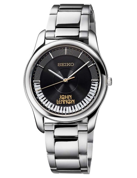 cuarzo Seiko John Lennon JDM Limited Edition hecho en Japón 35mm correa de acero