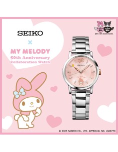 mujer cuarzo  Seiko My Melody 50th Anniversary Limited Edition JDM 29.1mm hecho en Japón