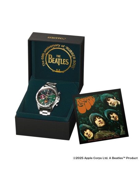 Seiko THE BEATLES RUBBER SOUL 39.8mm JDM Limited Edition hecho en Japón