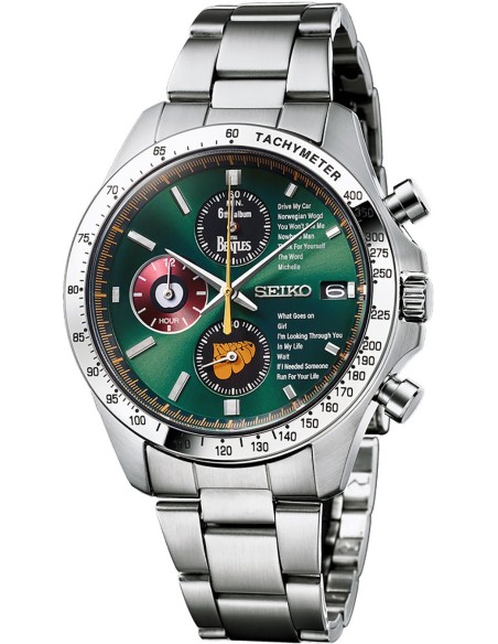 Seiko THE BEATLES RUBBER SOUL 39.8mm JDM Limited Edition hecho en Japón