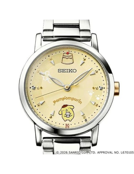 Seiko  Pompompurin 30th Anniversary JDM 29.1mm  hecho en Japón 100m
