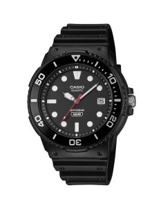 Casio MRW-240H-1E1JF JDM 44.6mm 100m WR correa de silicona JDM (mercado interior japonés)