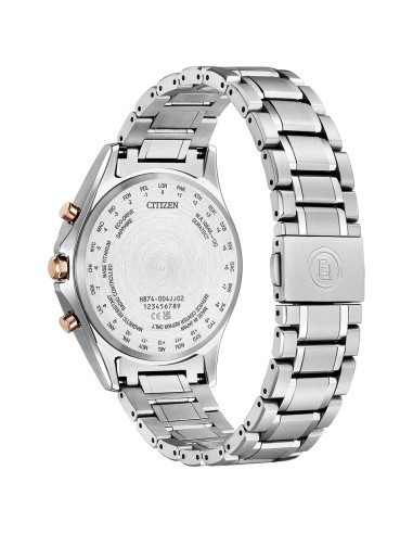 solar radiocontrol titanio hombre Citizen Exceed Luna Program BY1026-65A JDM 41mm hecho en Japón