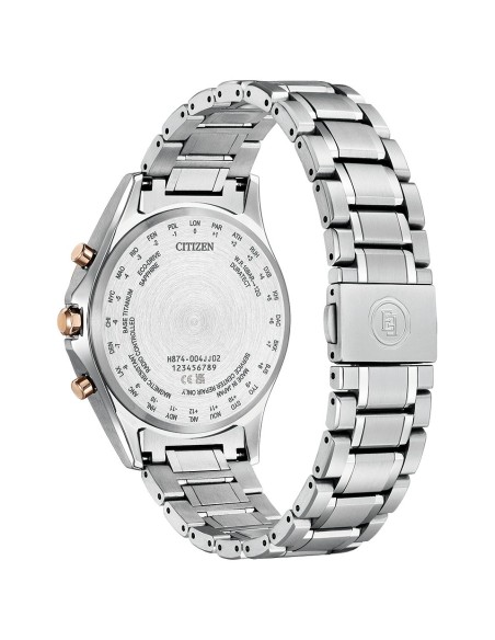 solar radiocontrol titanio hombre Citizen Exceed Luna Program BY1026-65A JDM 41mm hecho en Japón