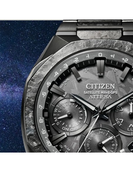 solar GPS Titanio hombre Citizen Attesa ACT Line/Black Titanium™ Series Limited Edition CC4107-80H JDM