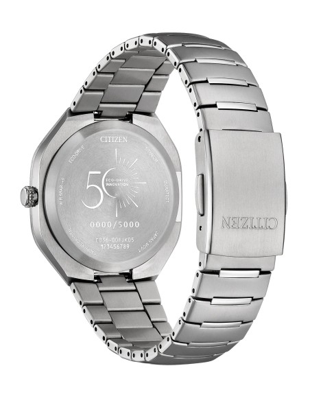 solar titanio  hombre Citizen Eco-Drive Photon 50th Anniversary BJ6560-53W 39.6mm