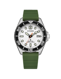 solar buceo hombre Citizen Promaster Marine BN0265-00A   40.6mm 200m WR cristal de zafiro  correa de silicona
