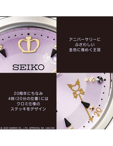 mujer Seiko Kuromi 20th Anniversary 29.1mm JDM hecho en Japón