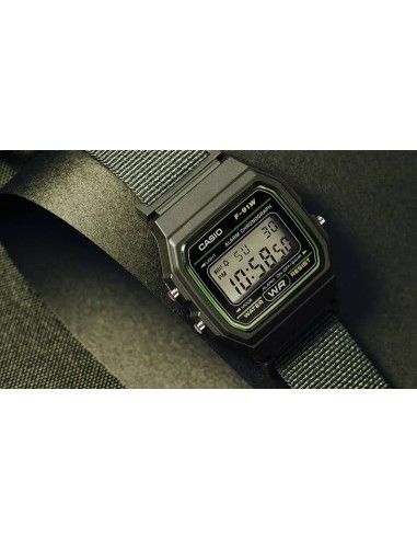 Reloj Casio F-91WF-3A  Reloj Digital Unisex Vintage Alarma y Cronómetro