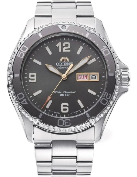 Orient Kamasu RA-AA0819N 41.8mm 200m sapphire crystal automatic divers men’s watch stainless steel bracelet
