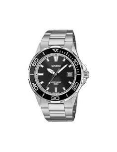 Reloj Casio Timeless MTD-145D-1A para hombre correa de acero inoxidable