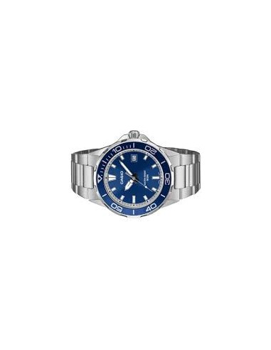 Reloj Casio Timeless MTD-145D-2A para hombre correa de acero inoxidable