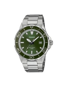 Reloj Casio Timeless MTD-145D-3A para hombre correa de acero inoxidable