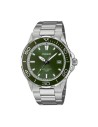 Reloj Casio Timeless MTD-145D-3A para hombre correa de acero inoxidable